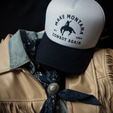 Make Montana Cowboy Again Trucker Hat
