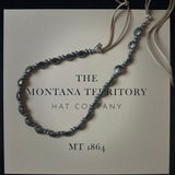Silver Concho Hat Band