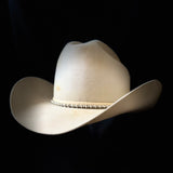 Antique Silver Beaded Hat Band