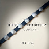 Buffalo Nickel Concho Hat Band