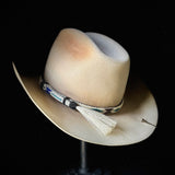 Hitched Horse Hair Hat Band - Turquoise, Cobalt, Brown