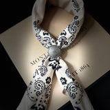 Sunburst Concho Scarf Slide