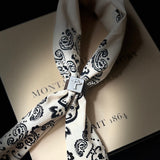 Square Montana Territory Brand Scarf Slide