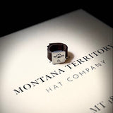 Square Montana Territory Brand Scarf Slide